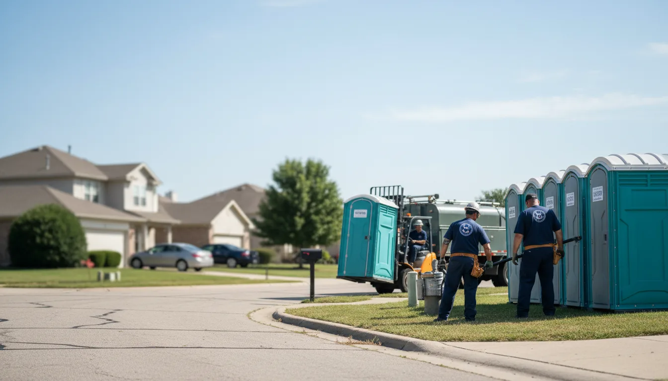 Porta Potty Rental in Santa Anna, TX near me